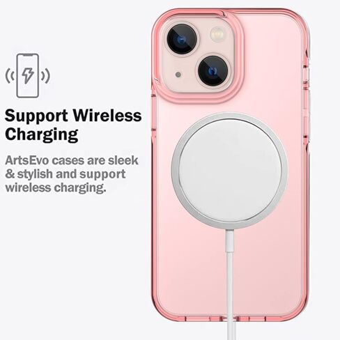ArtsEvo Designed for iPhone 14 Case and iPhone 13 Case, 6.6ft Drop Protection, Full Body Protective Phone Case, Brown in Kuwait