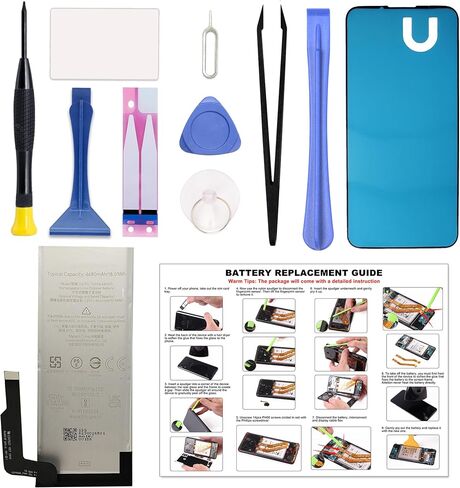 Compatible with Google Pixel 5A 5G Battery Replacement (Not for 4G) G27FU Battery (New Upgraded) with Installation Instruction & Repair Toolkit G1F8F, G4S1M in Saudi Arabia