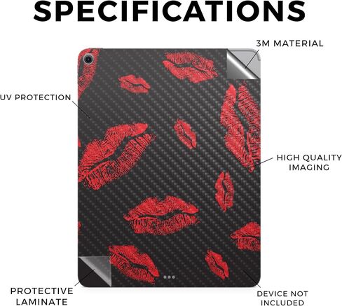 Carbon Fiber Tablet Skin Compatible with Apple iPad Air 11 (M2) 2024 - Cannabis Culture - Premium 3M Vinyl Protective Wrap Decal Cover - Easy to Apply | Crafted in The USA by MightySkins in Saudi Arabia