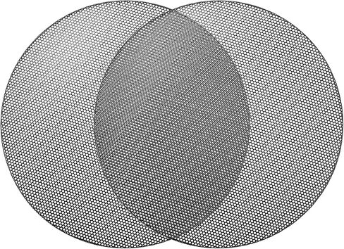 ACROPIX Universal 3 Inch Speaker Grills Mesh for Audio Subwoofer 84x6.5mm Grille without Frame Black - Pack of 2 in Saudi Arabia