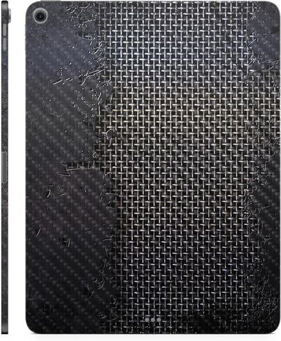 Carbon Fiber Tablet Skin Compatible with Apple iPad Air 13 (M2) 2024 - Basketball Orb - Premium 3M Vinyl Protective Wrap Decal Cover - Easy to Apply | Crafted in The USA by MightySkins in Saudi Arabia