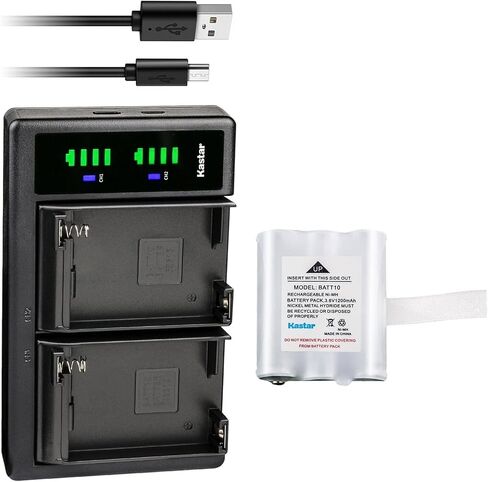 Kastar 4-Pack Battery and LTD2 Charger Compatible with Midland BATT10 BATT-10 AVP13 MID-AVP13 Battery, T71 T-71 T75 T-75 T77 T-77 T79 T-79, X-Talker T71 T-71 T75 T-75 T77 T-77 T79 T-79 Two Way Radios in Saudi Arabia
