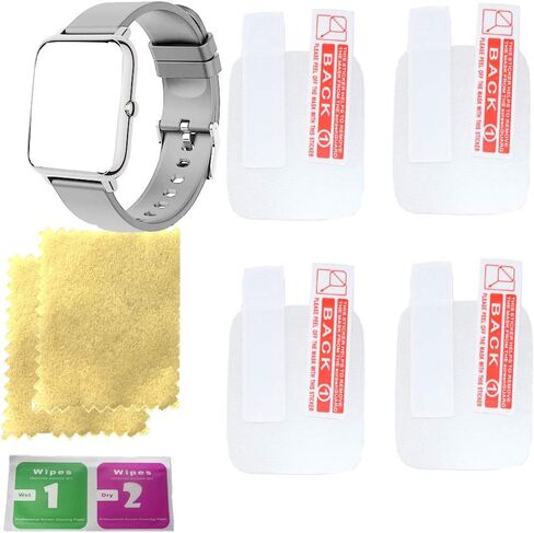screen protector for Motast Smart Watch Fitness Tracker 1.4inch Touch Screen with 4PCS in one pack in Saudi Arabia