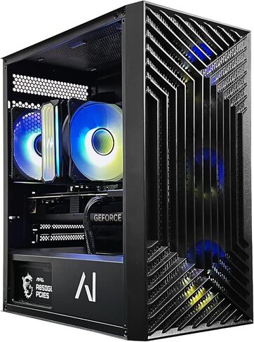Essentials Pro Gaming Desktop PC | Intel i7-12700KF | 32GB DDR5 RAM | RTX 4060 Ti 8GB | 1TB NVME SSD | 650W Gold Power Supply | ARGB Fans | Windows 11 Home in Saudi Arabia