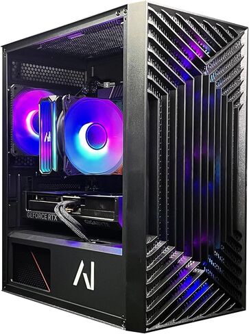 Essentials Pro Gaming Desktop PC | Intel i7-12700KF | 32GB DDR5 RAM | RTX 4060 Ti 8GB | 1TB NVME SSD | 650W Gold Power Supply | ARGB Fans | Windows 11 Home in Saudi Arabia