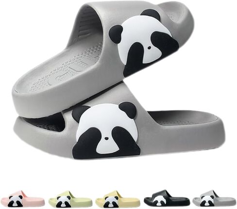 Panda Slippers Cute Cartoon Panda Slippers At Home Indoor Couples Outdoor Wear EVA Slippers in Saudi Arabia