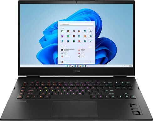 HP 2023 Omen 17.3" QHD 165Hz IPS Gaming Laptop 14-Core Intel i9-12900HX NVIDIA GeForce RTX 3080Ti 16GB GDDR6 16GB DDR5 1TB NVMe SSD Thunderbolt4 WiFi 6E RJ45 HDMI RGB KB Windows 10 Home w/RE USB in Saudi Arabia