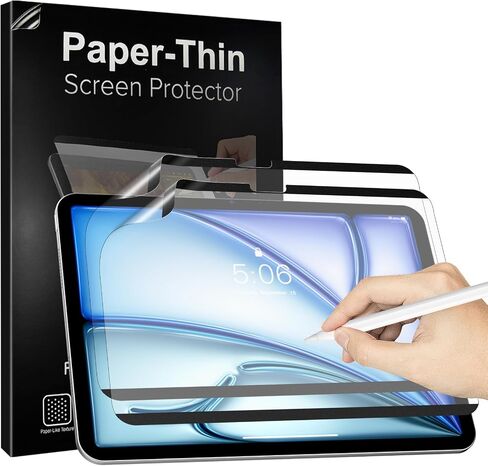 TiMOVO 1 Pack Magnetic Feel-Paper Screen Protector for iPad Air 11 Inch M2 2024, Removable, Reusable, Matte Film for iPad Air 11 (A2902 A2903 A2904), Draw Like on Paper, Anti Glare, Anti Scratch,Matte in Saudi Arabia