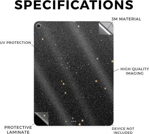 Carbon Fiber Tablet Skin Compatible with Apple iPad Air 13 (M2) 2024 - Solid Olive - Premium 3M Vinyl Protective Wrap Decal Cover - Easy to Apply | Crafted in The USA by MightySkins in Saudi Arabia