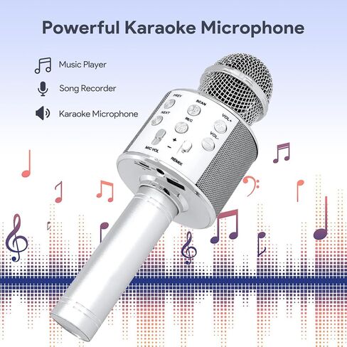 يده سمّاعات بلوتوث المحمولة ميكروفونات لاسلكية لاعب ميكروفون لاسلكي للغناء حفلة المنزل KTV in Kuwait