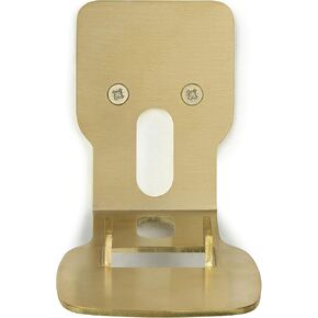 | Speaker Wall Mount Bracket | Tilted | Compatible with Sonos One (SL) and Play 1| Brass