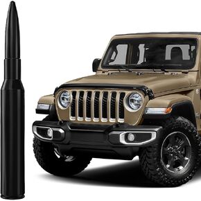 هوائي قصير من الألومنيوم مقاس 4 بوصات لسيارة Jeep Gladiator (JT) (2020-2023)، وJeep Liberty (2002-2007)، وJeep Gladiator JT هوائي بديل