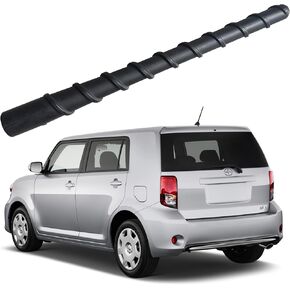 7 Inch Flexible Spiral Rubber Antenna for Scion xB (2008-2015), Car Wash Proof - Internal Copper Coil Antenna Mast Replacement