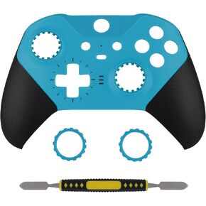 Housing Shell Faceplate Cover for Xbox Elite 2 Controller,Front Shell Replacement for Xbox One Elite Controller Series 2 (Red)