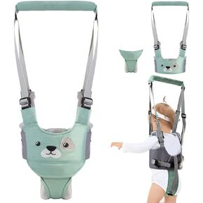 Baby Walking Helper, Adjustable Baby Walking Assistant Toddler and Walking Learning Helper Infant Walking Belt, Detachable Toddler Walking Harness for 6-36 Months Baby Infant Toddler Kids (A)