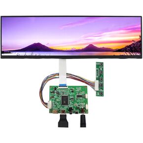 VSDISPLAY 12.6" NV126B5M-N41 12.6inch 1920X515 LCD Screen Work with 2 HD-MI Mini LCD Controller VS-RTD2556HM-V1