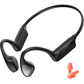 سماعات أذن Aamft Bone Conduction، سماعات أذن بلوتوث 5.3 مفتوحة مع ميكروفون عالي الدقة 10 ساعات تشغيل سماعات رأس رياضية لاسلكية، سماعات أذن عظمية مقاومة للعرق للجري وركوب الدراجات والمشي لمسافات طويلة والقيادة in Kuwait