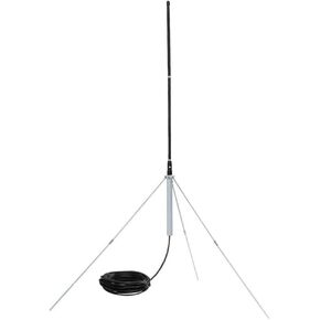 1/4 Wave Outdoor GP Antenna for FM Transmitter, Professional Waterproof Antenna with 8M/26Ft TNC BNC Cable for 0.5W-100W 7W 7C 15W 15A 15B 25W T251 50W T501