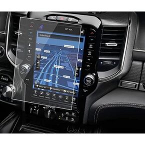 Dodge Screen Protector Compatible with Dodge RAM 12" 2019-2024 1500 2500 3500 Center Control Touch Screen Car Navigation Tempered Glass Accessories