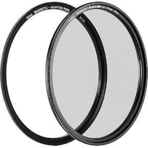 Kase Magnetic 77mm Black Mist 1/2 Soft Focus Optical Glass Filter Incl Adapter Revolution/Skyeye Compatible