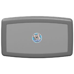 Koala Kare Surface-Mounted Horizontal Baby Changing Station, Model KB300-05 (White Granite)