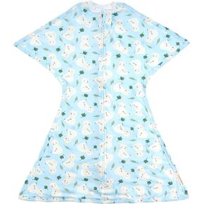 قماط SleepingBaby Zipadee-Zip Transition - بطانية قماط للأطفال مع سحاب مريح - بطانية واسعة يمكن ارتداؤها للطفل لتغيير الحفاضات بسهولة - دب دافئ، صغير (4-8 أشهر) in Kuwait