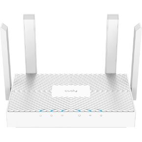 Cudy AC1200 Gigabit Wi-Fi Router، 4 Gigabit RJ45، 4 هوائيات 5dBI، MU-MIMO، Beamforming، نقطة الوصول، موسع WiFi، WISP، DDNS، IPv6، WR1300E in Kuwait