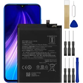 WUHAO Replacement Battery BN46 Battery for Xiaomi Redmi 7 with Adhesive Tape Tool Repair Kit