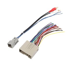 70-5521 Car Stereo CD Player Wiring Harness Wire Radio Adapter Install Aftermarket Plug for Ford F-150 Focus Mustang Taurus Fusion Expedition Explorer for Lincoln for Mercury Grand Marquis Mountaineer