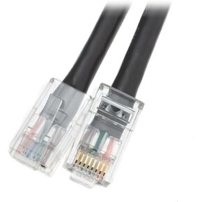 C&E CAT5E 350MHz 10-Feet UTP Bootless Cable, Green (CNE69173)