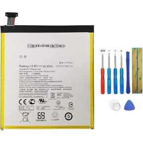 Battery C11P1502 Compatible with ZenPad 10, Z300C, P023, ZenPad 10.1 with Tools