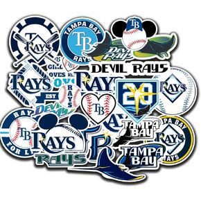 25 PCS of American Baseball Stickers for Water Bottle, Laptop, Bicycle, Computer, Motorcycle, Travel Case, Car Decal Decoration Sticker
