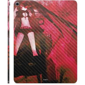 غلاف من ألياف الكربون متوافق مع Apple iPad Air 11 (M2) 2024 - Anime - غطاء لاصق واقٍ من الفينيل 3M ممتاز - سهل الاستخدام | صُنع في الولايات المتحدة الأمريكية بواسطة MightySkins