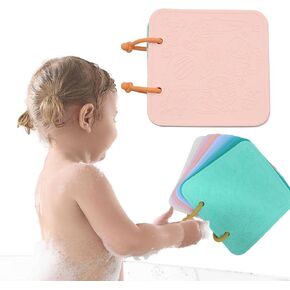 Silicone Bath Toys, Baby Stacking Bath Boat Toy, Food Grade Silicone, Great for Bath, Beach and Pool Play