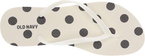صنادل فليب فلوب كاجوال للسيدات للشاطئ والصيف من Old Navy (7، نقاط سوداء) in Kuwait