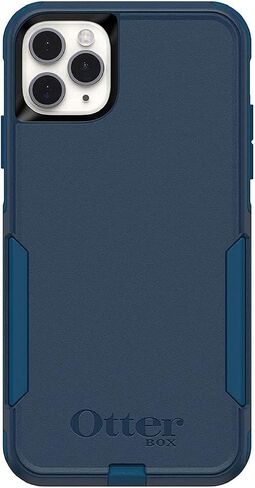OtterBox iPhone 11 Pro Max Commuter Series Case - BESPOKE WAY (BLAZER BLUE/STORMY SEAS BLUE), slim & tough, pocket-friendly, with port protection in Saudi Arabia