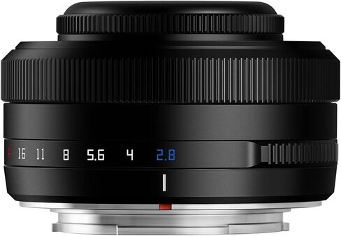 TTartisan 27mm F2.8 APS-C Frame Autofocus Lens, STM Wide Angle, Compatible with Fuji X-Mount Cameras XF X-T/X-A/X-E/X-S/X-M/X-H/X-Pro Series Black… in Saudi Arabia