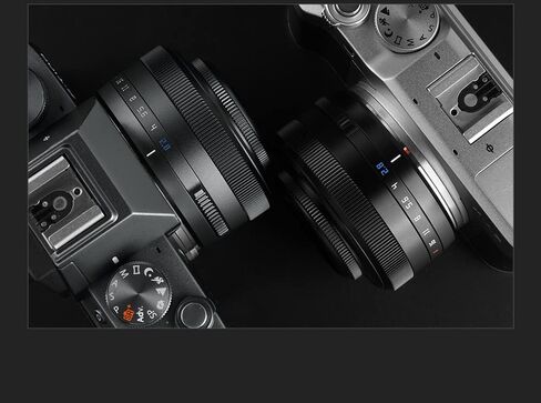 TTartisan 27mm F2.8 APS-C Frame Autofocus Lens, STM Wide Angle, Compatible with Fuji X-Mount Cameras XF X-T/X-A/X-E/X-S/X-M/X-H/X-Pro Series Black… in Saudi Arabia