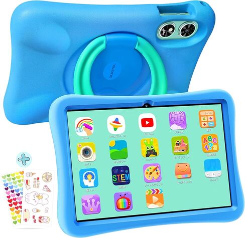 OUKITEL OT6 Kids Tablet - 10 Inch Android 13 Tablet for Kids with Case EVA Shockproof, 16GB+64GB 8000mAh Toddler Tablet with Stylus,WiFi6,Google Kids Space,Widevine L1,Parental Control,BT5.0,Face ID in Saudi Arabia