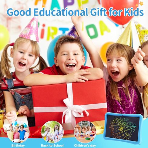 OUKITEL OT6 Kids Tablet - 10 Inch Android 13 Tablet for Kids with Case EVA Shockproof, 16GB+64GB 8000mAh Toddler Tablet with Stylus,WiFi6,Google Kids Space,Widevine L1,Parental Control,BT5.0,Face ID in Saudi Arabia