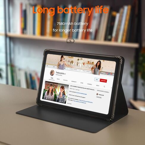 أحدث الأجهزة اللوحية لعام 2024، جهاز لوحي Android 13 بشاشة 10.4 بوصة، وذاكرة الوصول العشوائي 16 جيجابايت، وذاكرة الوصول العشوائي 128 جيجابايت، وشاشة FHD بدقة 2000*1200 2K، وحدة معالجة مركزية قوية 2.0 جيجا هرتز، 2.4G&5G&WiFi 6، بلوتوث 5.0، جهاز لوحي مع حاف in Kuwait