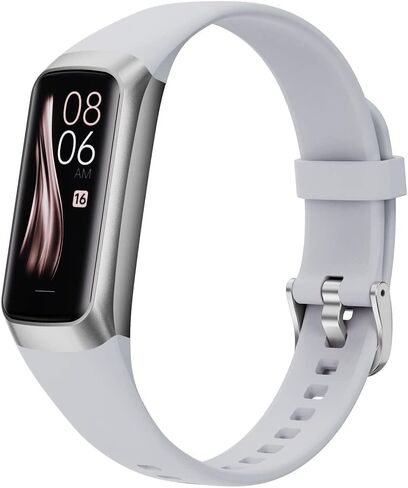 Fitness Tracker,1.1 Inch Color AMOLED Screen Smart Watch,25 Sports Modes Heart Rate Sleep Tracker,7 Working Days,Magnet Charging,Thermistor Sensor Bracelet for Kids&Adult (Bordeaux) in Saudi Arabia