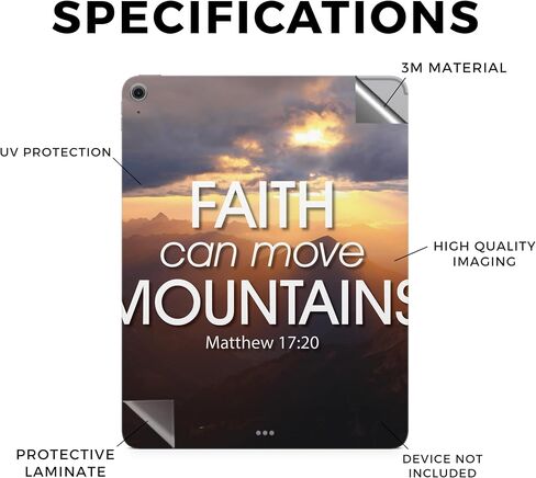 غلاف الكمبيوتر اللوحي من ألياف الكربون متوافق مع Apple iPad Air 11 (M2) 2024 - حقل عباد الشمس - غطاء لاصق واقٍ من الفينيل الفاخر 3M - سهل الاستخدام، مصنوع في الولايات المتحدة الأمريكية بواسطة MightySkins in Kuwait