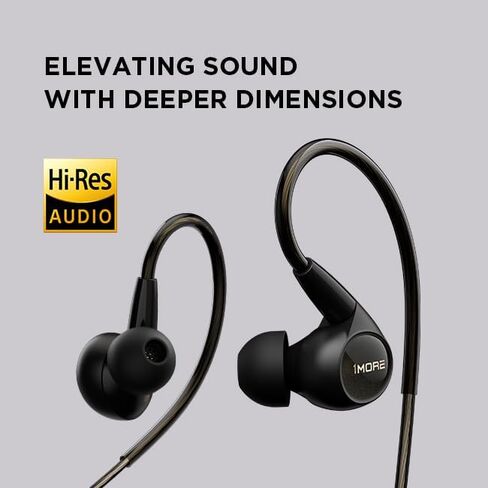 1MORE Dynamic Driver in-Ear Earphones, Headphones with microphone, Balanced Sound, Tangle-Free Cable, Volume Control, 3.5mm Wired Earphones ,1M301 in Saudi Arabia
