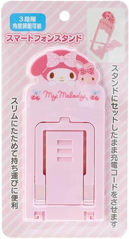 Sanrio 237841 Sanrio Smartphone Stand Kuromi Kuromi 5.7 x 2.6 x 0.2 inches (14.5 x 6.5 x 0.5 cm), Character 237841 in Kuwait