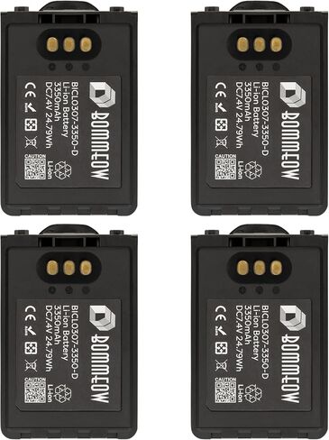 BICL0307-3350-D 7.4V 3350mAh Li-ion Replacement Battery for ICOM BP-307 IC-705 in Saudi Arabia