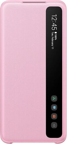 Samsung Galaxy S20 Case, S-View Flip Cover - Black (US Version with Warranty) (EF-ZG980CBEGUS) in Saudi Arabia