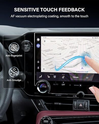 لـ 2024 2023 2022 Lexus NX250/NX350/NX350h/NX450h+ واقي شاشة 14 بوصة [مضاد للوهج] - HD شفاف/مضاد لبصمات الأصابع/ عبوتين in Kuwait