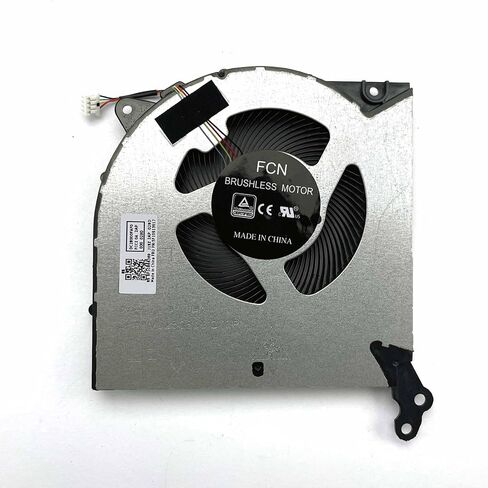مروحة تبريد جديدة لوحدة المعالجة المركزية + وحدة معالجة الرسومات لجهاز Lenovo Legion 5-15IMH05، 5-15IMH05H، 5-15ARH05، 81Y6 82AU 82B5 P/N: 5F10S13917 5F10S13914 مروحة كمبيوتر محمول DC 5V in Kuwait