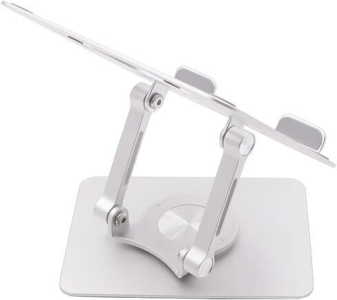 ORZ Tablet Stand Adjustable,Swivel Tablet Stand with 360 Rotating Base, Desktop Stand Holder Dock Compatible with Tablet Such as iPad Pro 9.7, 10.5, 12.9 Air Mini 4 3 2, Nexus in Saudi Arabia